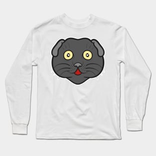 Scottish fold cat Long Sleeve T-Shirt